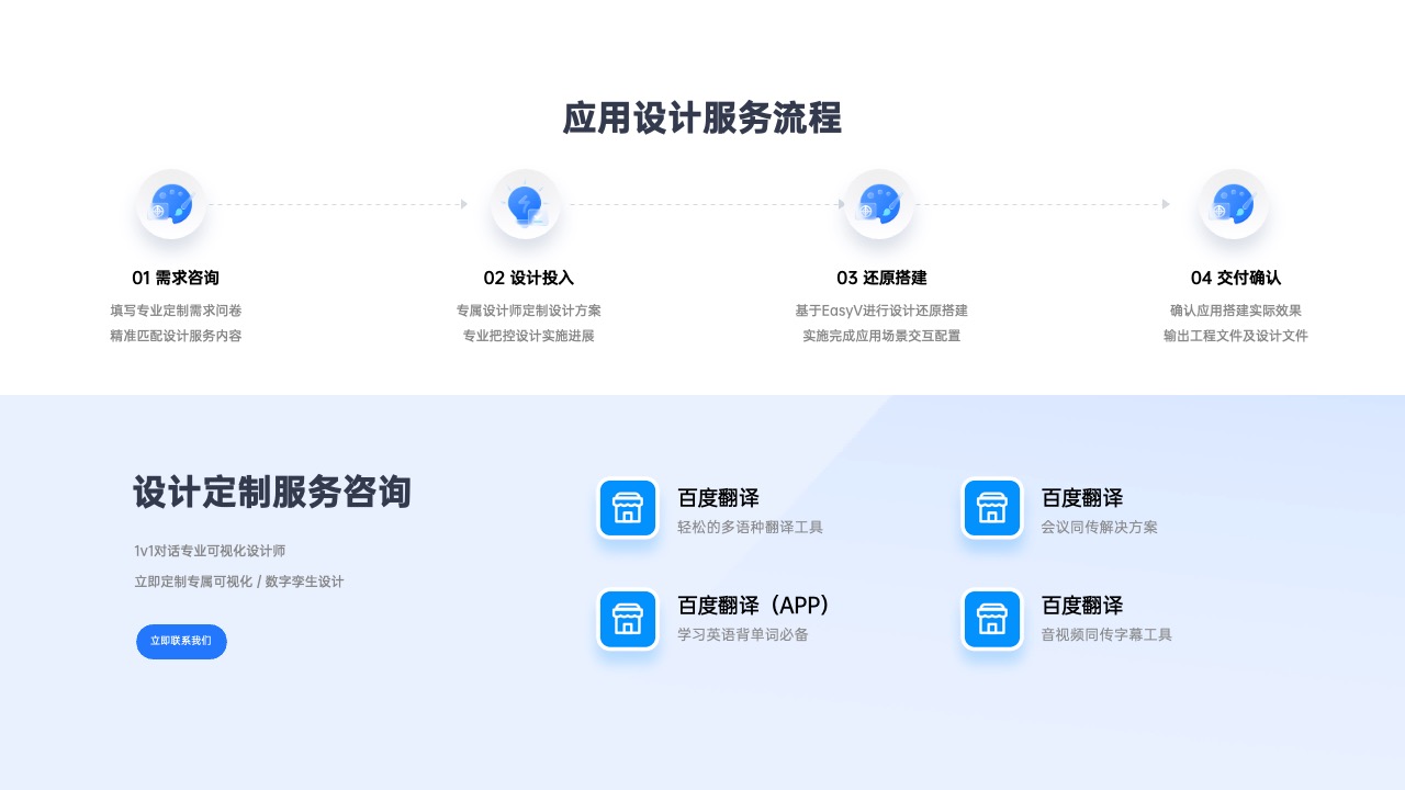 PPT模板  蓝色原创商业计划web网页设计PPT模板免费下载
