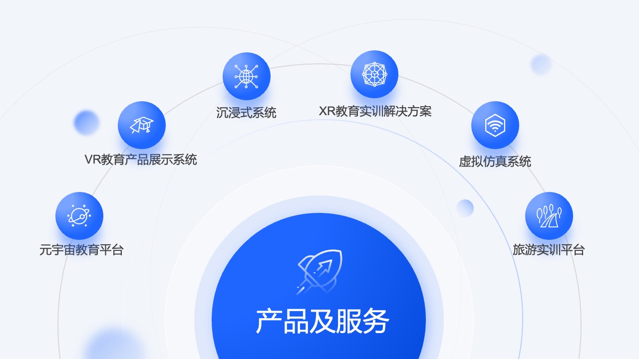 PPT架构 PPT模板  51页蓝色大厂逻辑架构图PPT模板免费下载