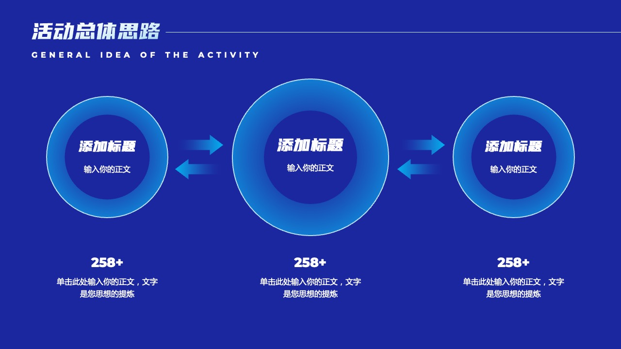 PPT模板  蓝色科技风产品介绍PPT