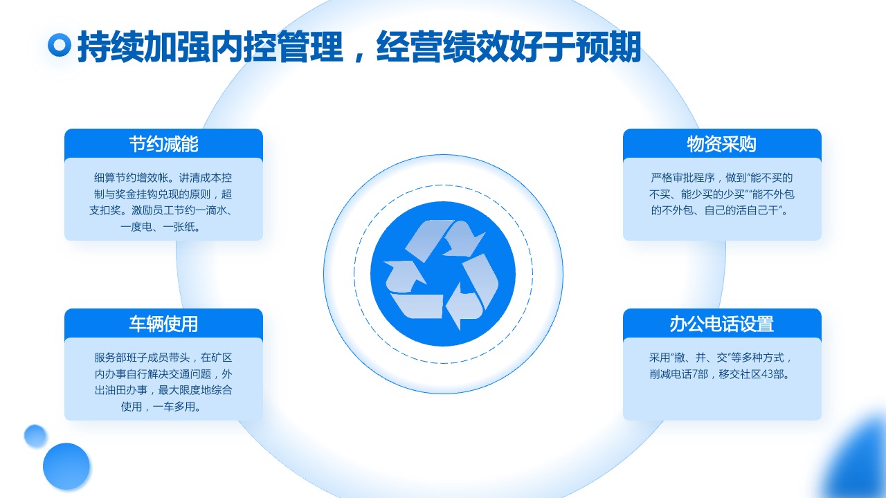 PPT模板  蓝色科技风企业宣传通用PPT模板免费下载