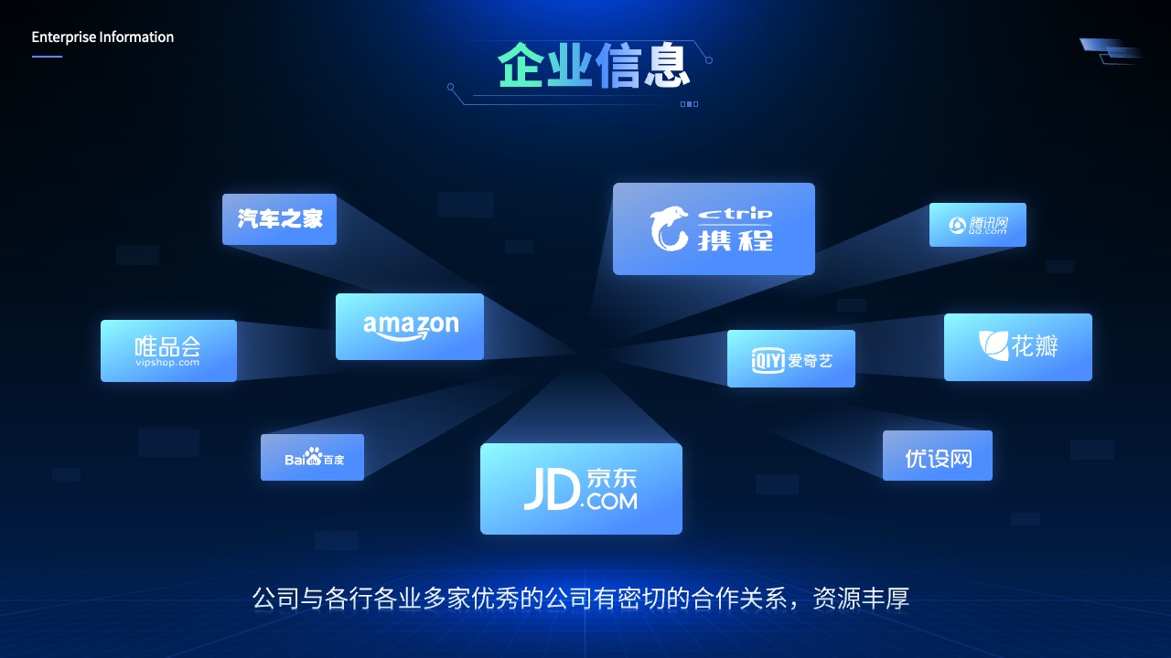 PPT模板  炫彩科技风可视化PPT