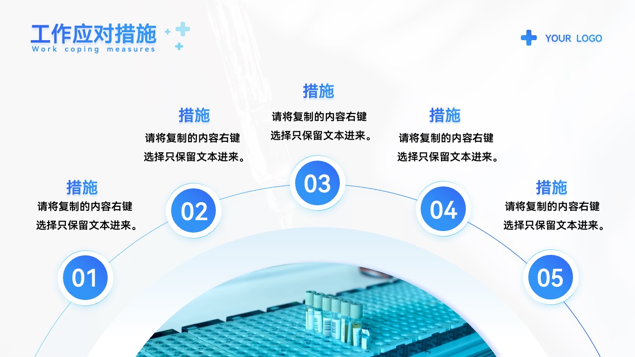 PPT模板  医疗器械工作项目汇报PPT