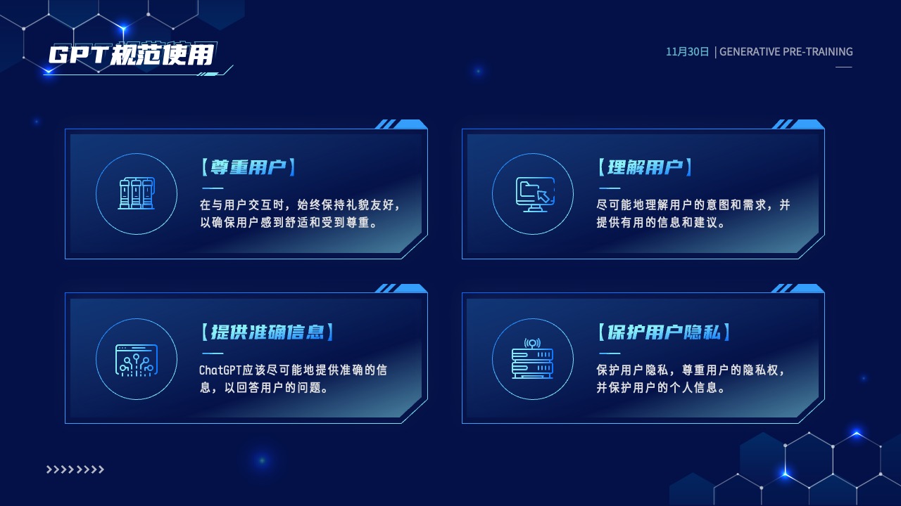PPT模板  科技风CHAT GPT AI 人工智能技术介绍PPT模板免费下载