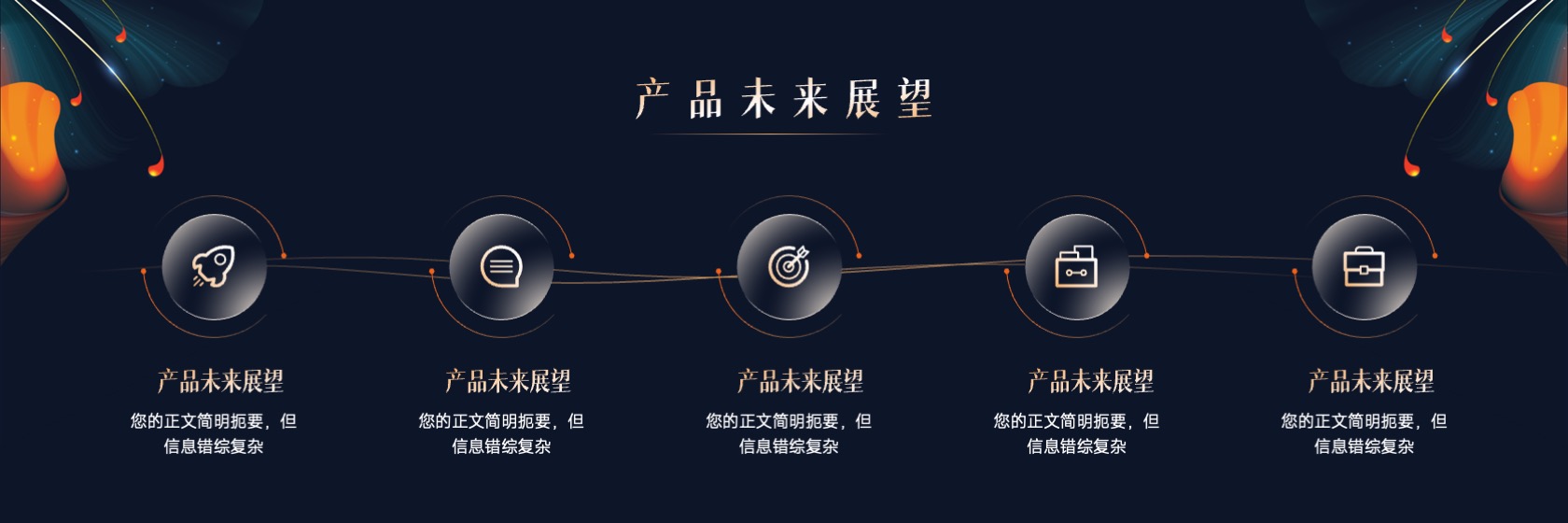 PPT宽屏  高端大气时尚医美地产产品发布会PPT模板免费下载