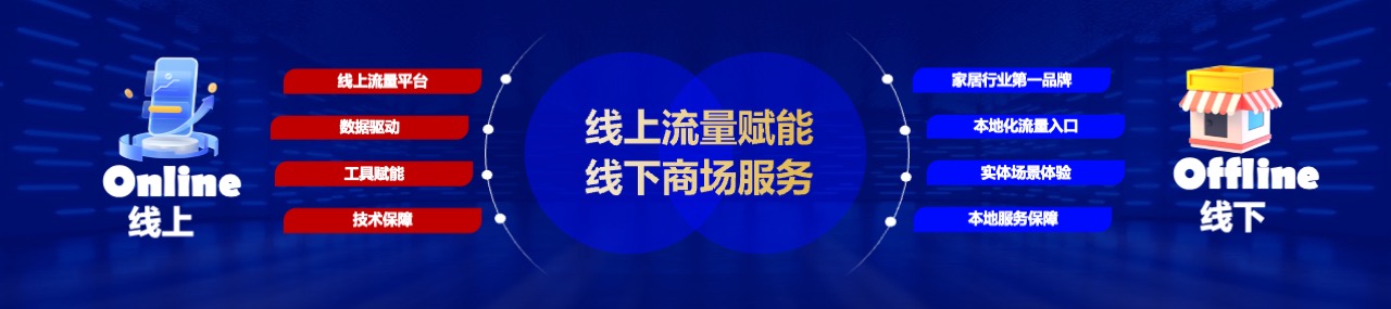 PPT宽屏  2024家居卖场互联网战略发布会PPT模板免费下载
