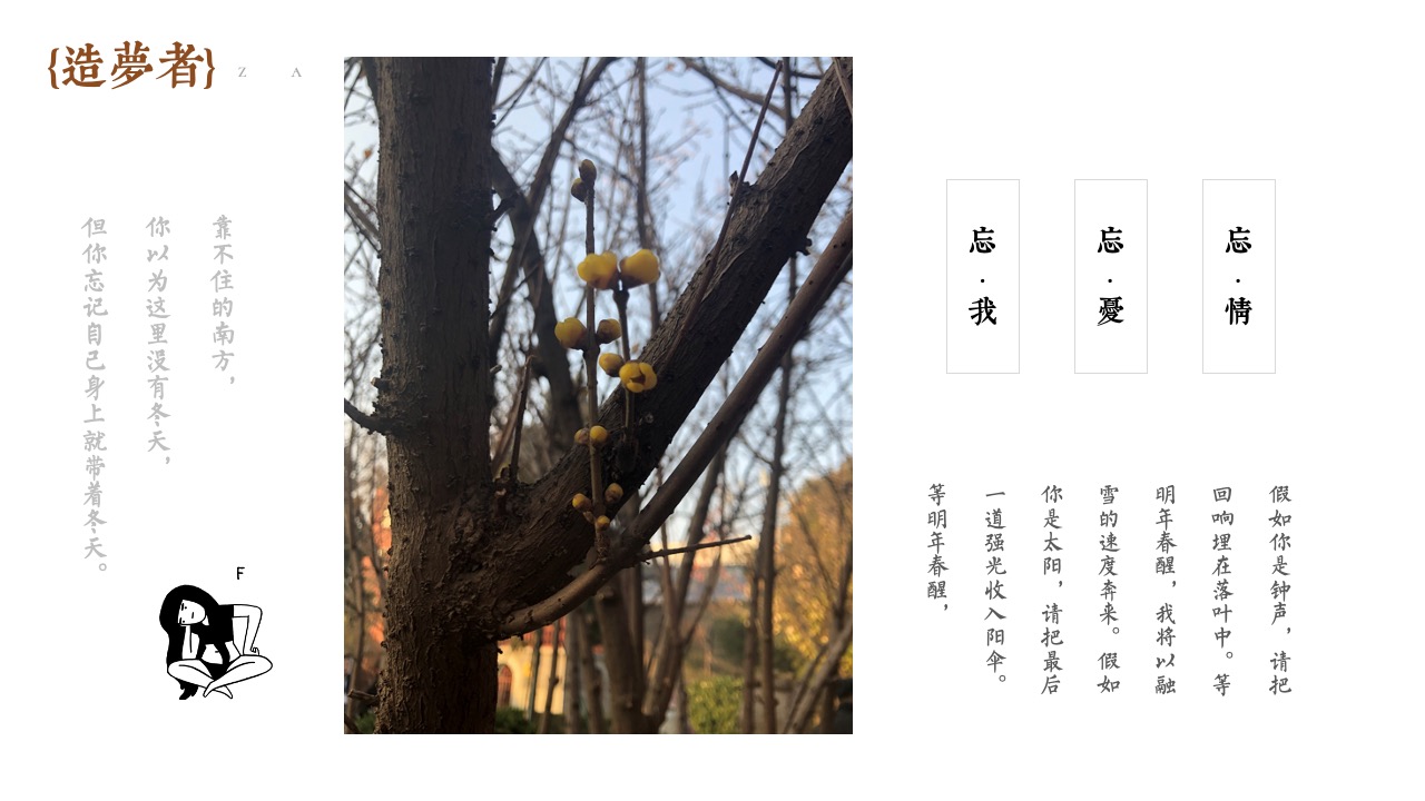 PPT模板  庄生晓梦迷蝴蝶梦境PPT模版