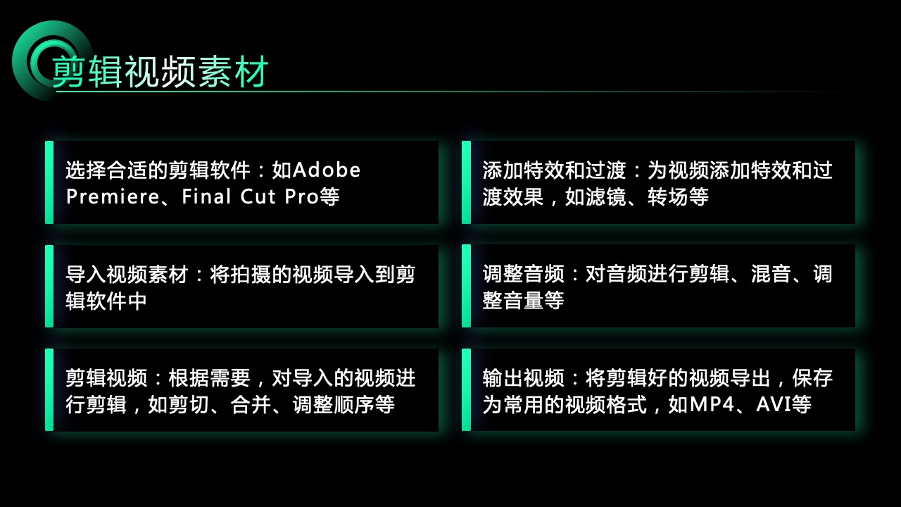 PPT模板  如何拍摄高质量的短视频PPT模板免费下载