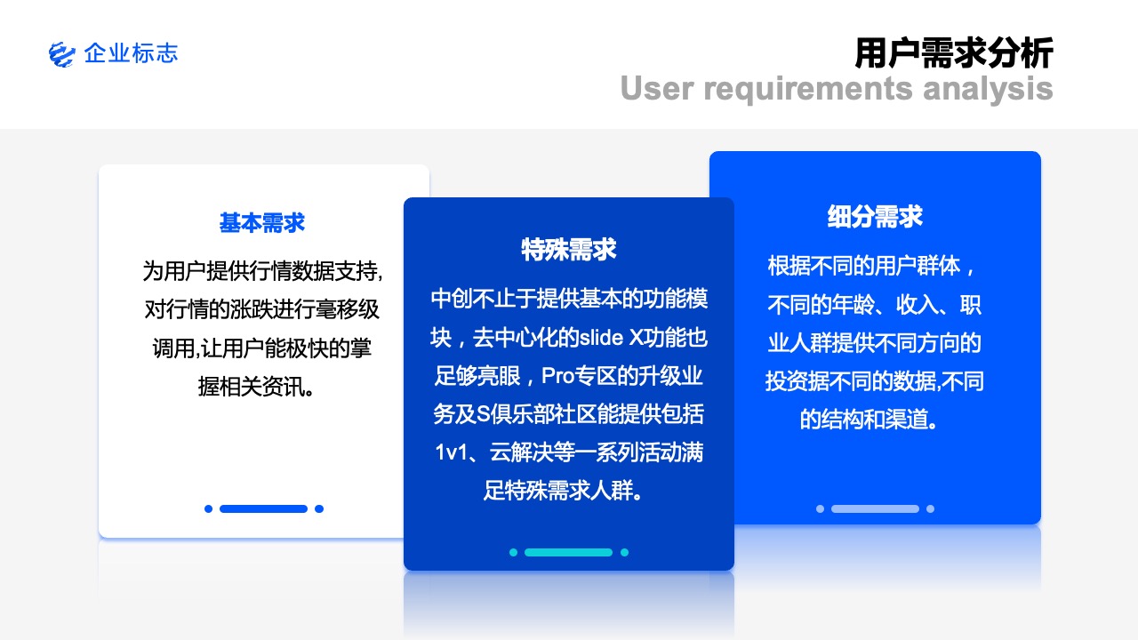 PPT模板  26页蓝色商务投资计划PPT模板免费下载