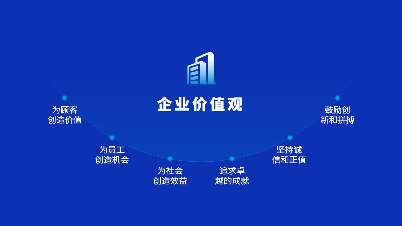 PPT模板  科技风企业宣传PPT模板免费下载
