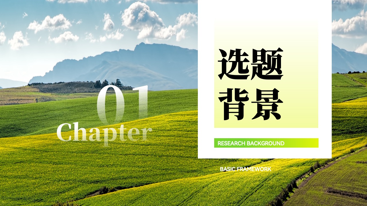 PPT模板  维护粮食安全与可持续发展PPT模板免费下载