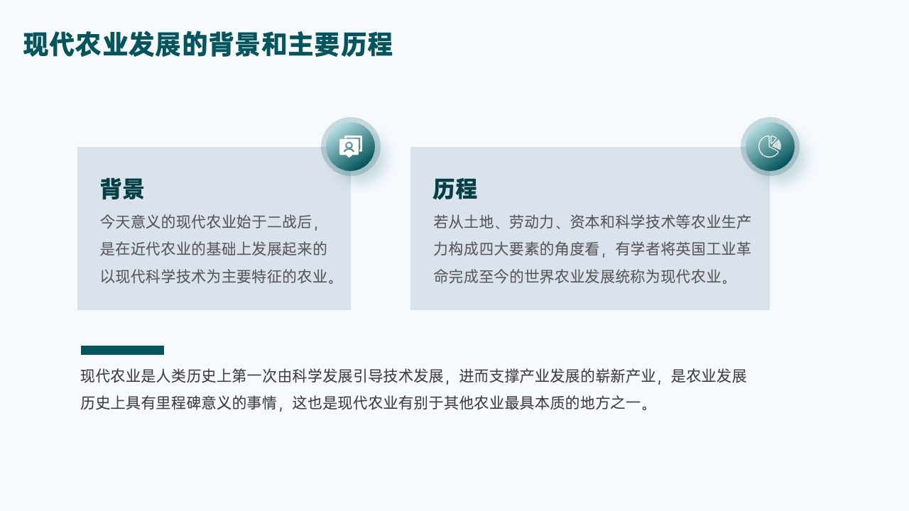 PPT模板  18页现代农业主题毕业论文答辩PPT模板免费下载