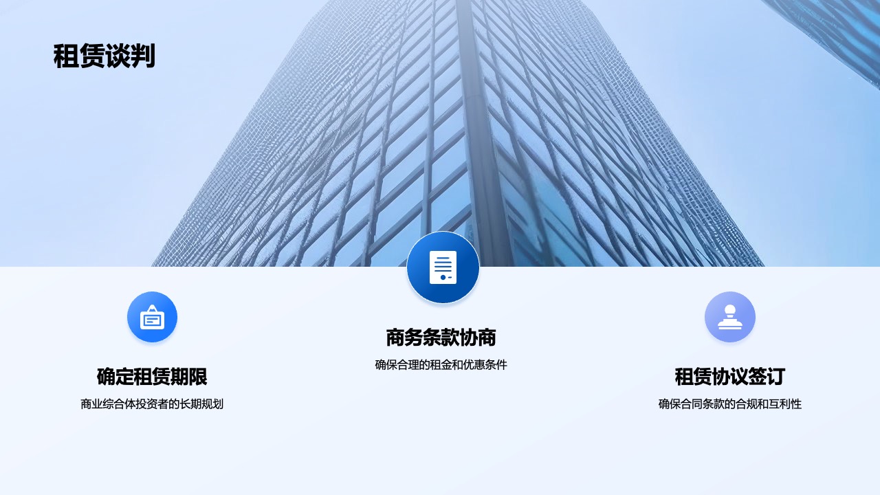 PPT模板  蓝色商务风商业融资计划书PPT模板免费下载