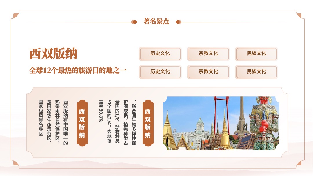 PPT模板  云南旅行旅游文化PPT模板免费下载