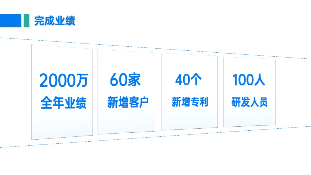 PPT模板  蓝色科技年终总结工作汇报PPT模板免费下载
