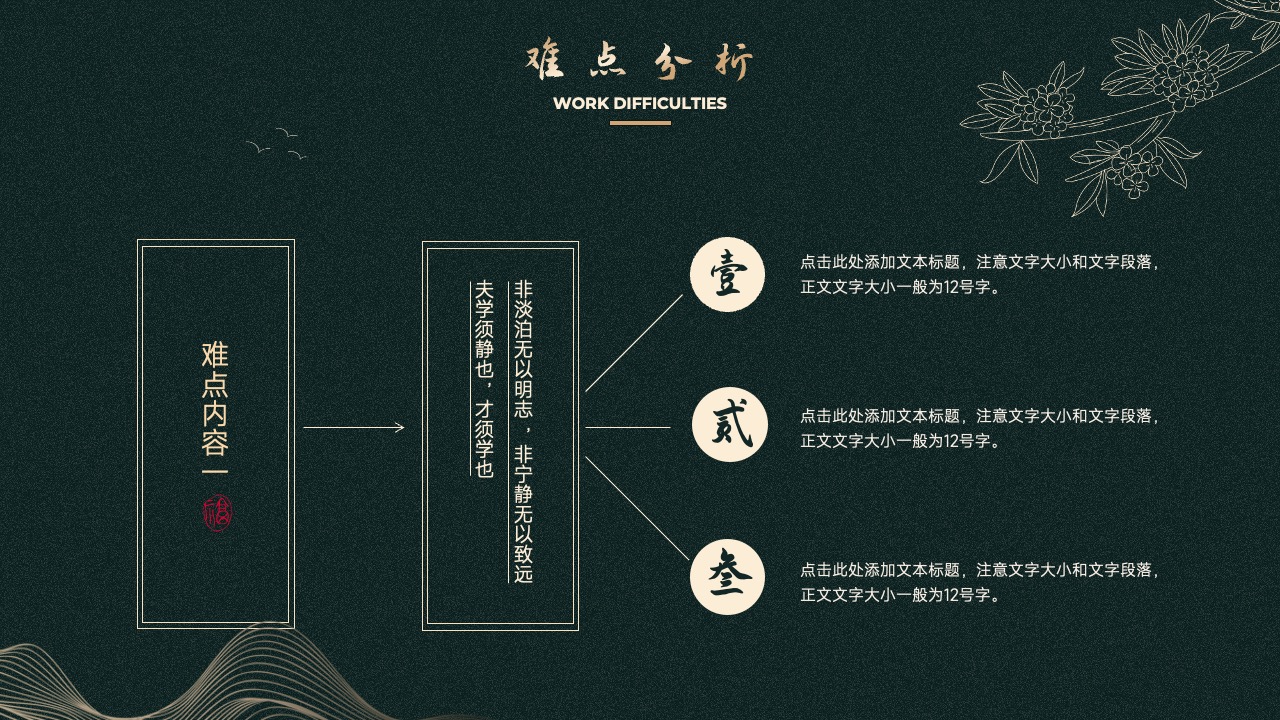 PPT模板  东方审美工作汇报PPT模板免费下载