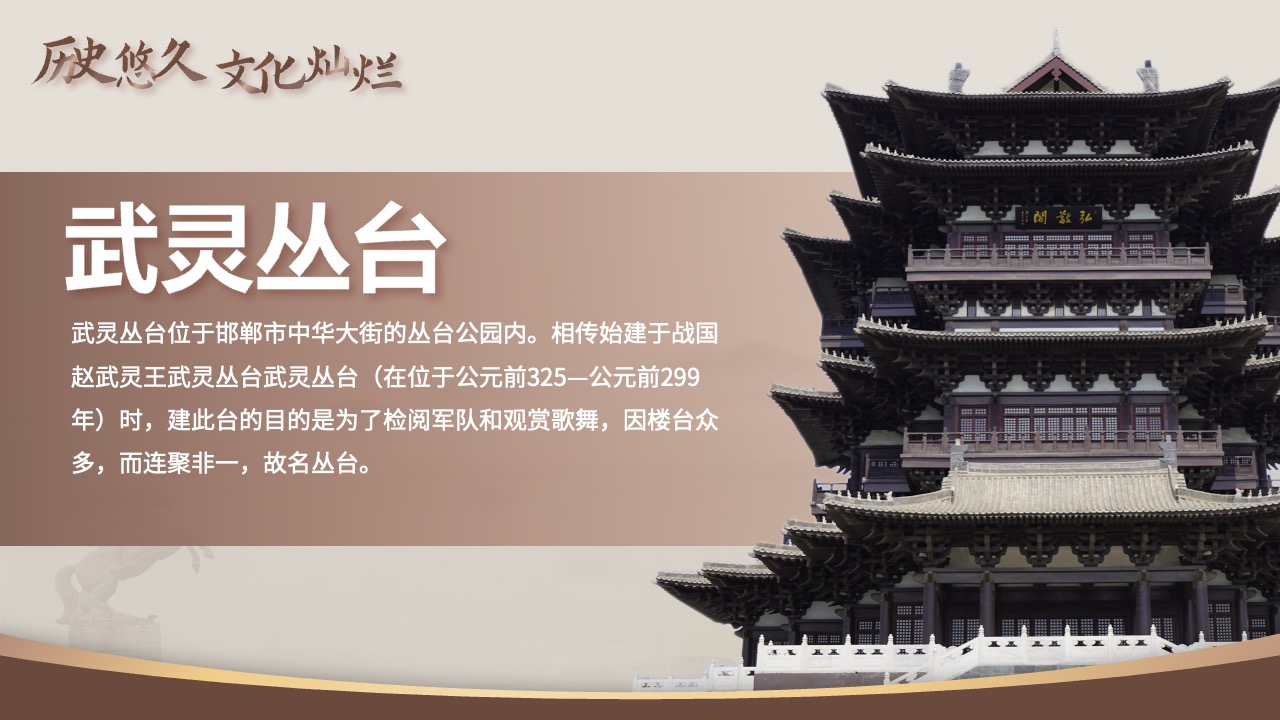 PPT模板  邯郸成语之都太极之乡PPT模板免费下载