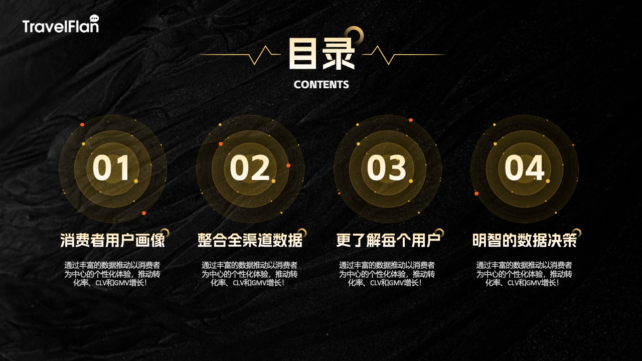 消费者用户画像PPT模板免费下载