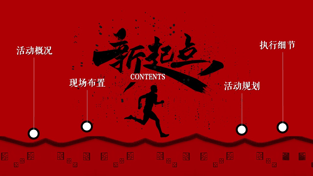美的地产年会PPT模板免费下载