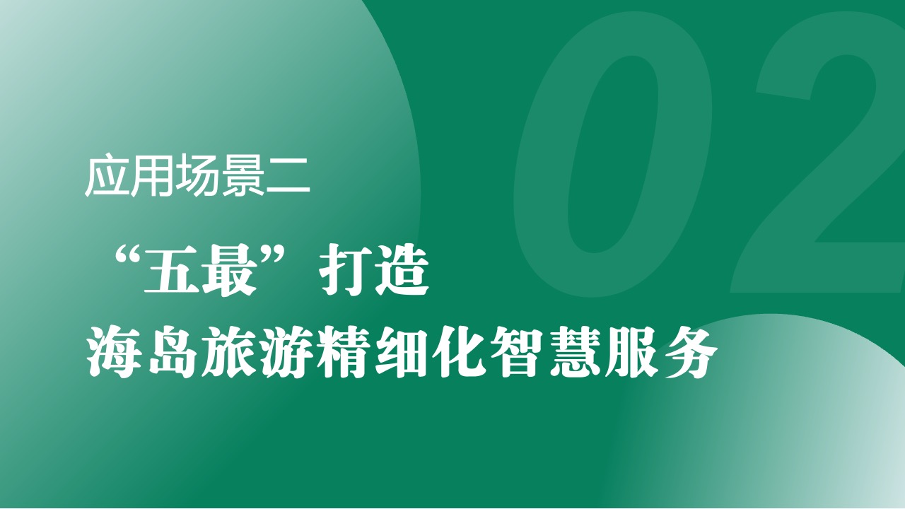海岛旅游服务PPT模板免费下载