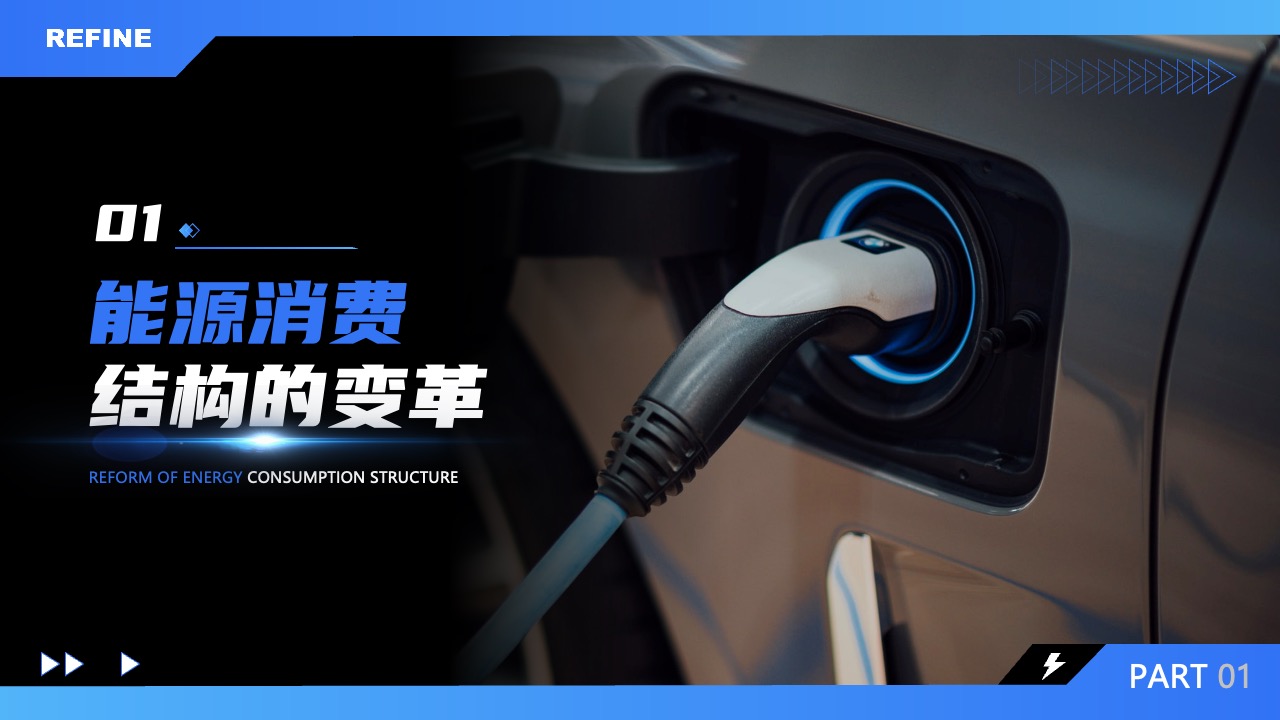 能源消费结构变革PPT模板免费下载
