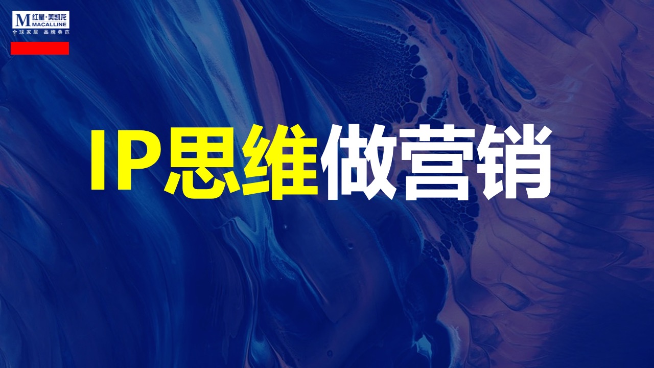 IP思维在营销中的应用PPT模板免费下载