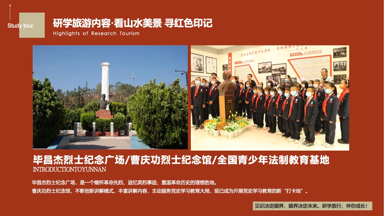 光禄古镇与军民总管府研学旅游PPT模板免费下载