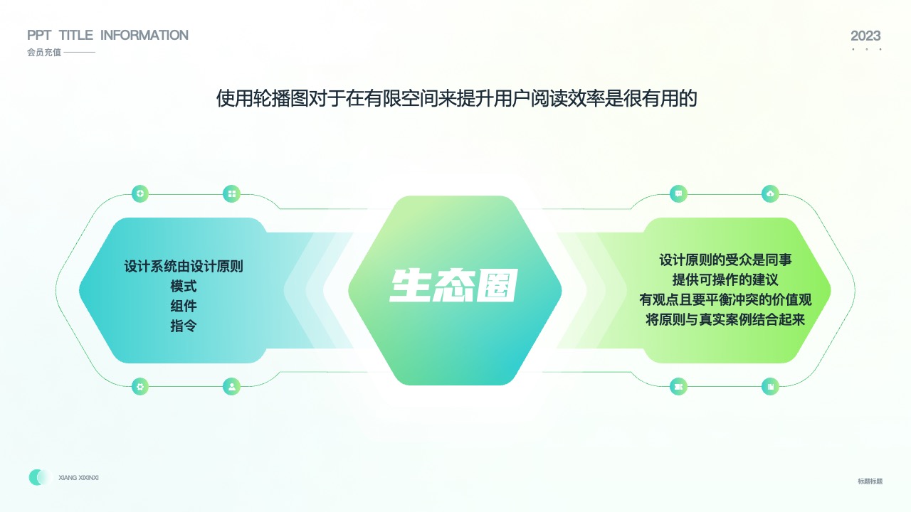 PPT设计原则与生态圈构建PPT模板免费下载
