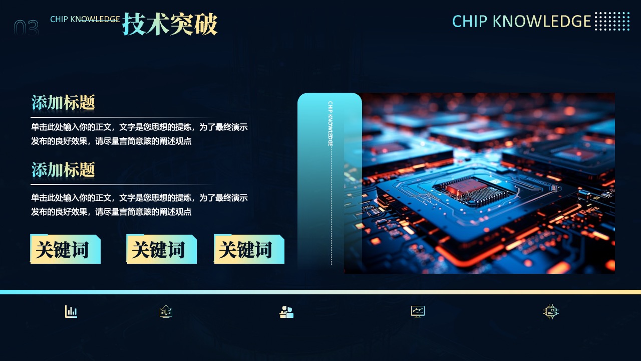 CHIPKNOWLEDGE 主要知识点介绍PPT模板免费下载