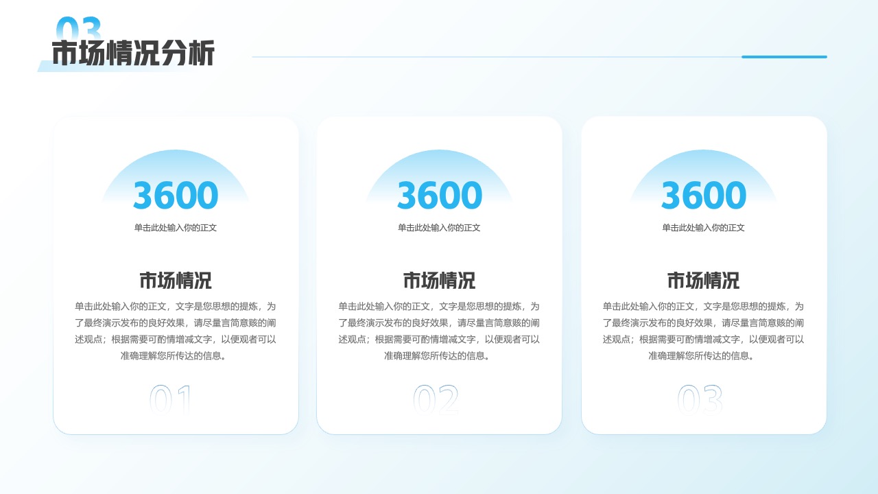 市场情况分析：深入洞察与策略制定PPT模板免费下载