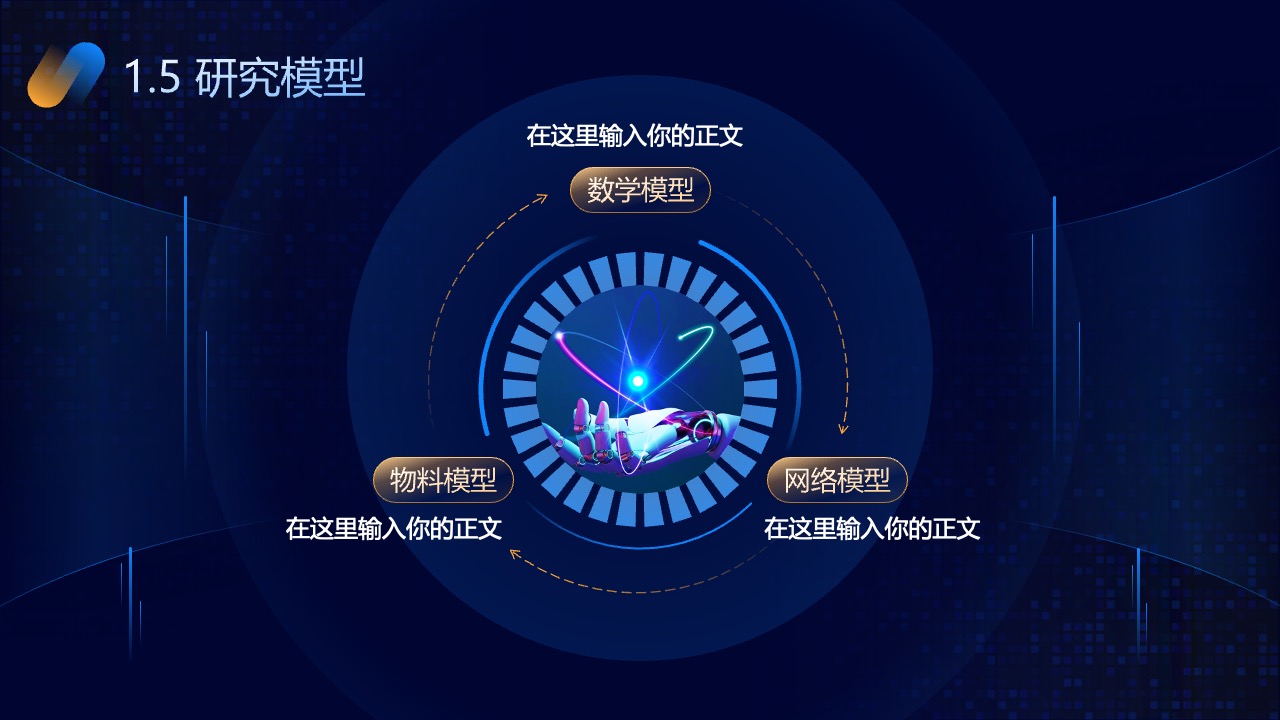 研究模型分类PPT模板免费下载