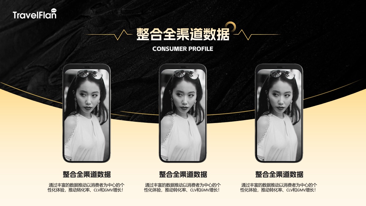 消费者用户画像与运营策略PPT模板免费下载