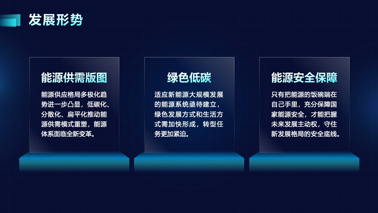 能源供需版图与安全保障PPT模板免费下载