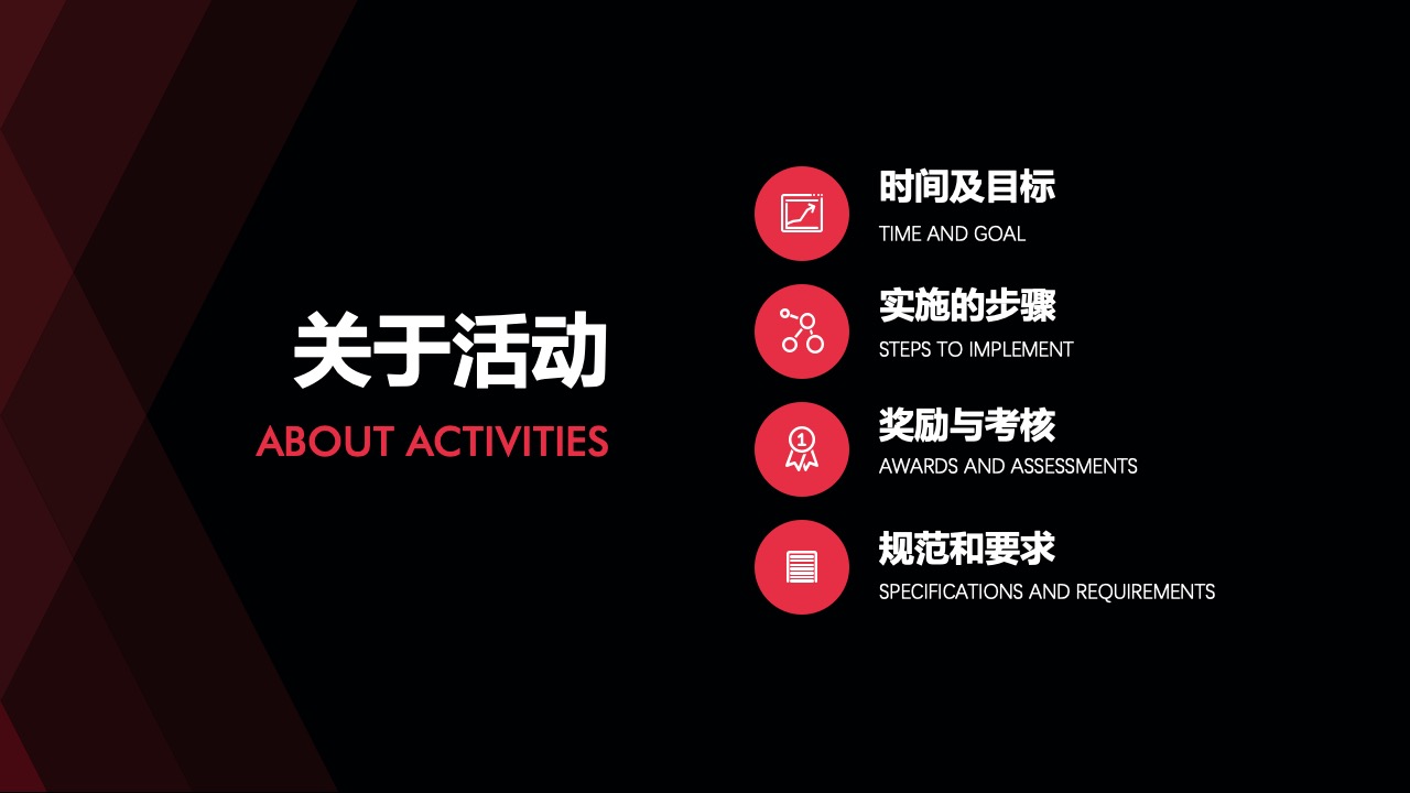 时间及目标规划与活动规范PPT模板免费下载