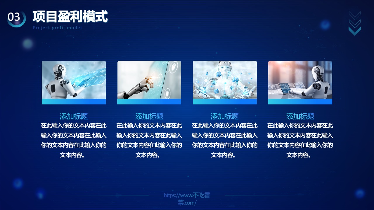项目盈利模式：策略与实施PPT模板免费下载