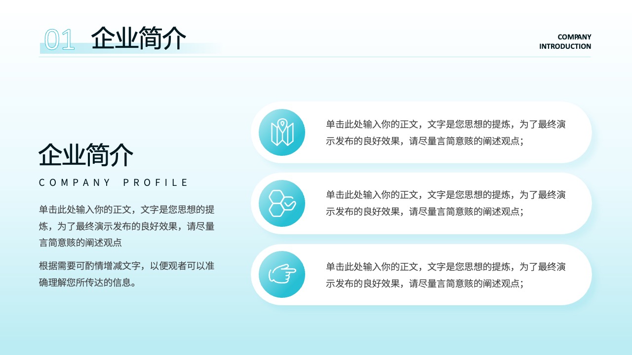 企业简介：核心理念与发展历程PPT模板免费下载
