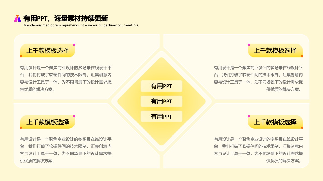 有用设计：商业设计平台的创新与实践PPT模板免费下载