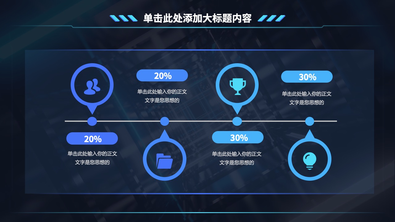 演示文稿设计：关键信息的突出展示PPT模板免费下载