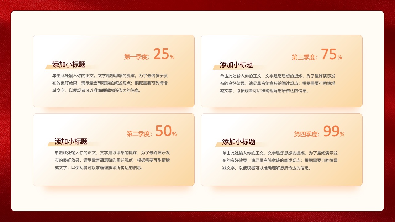 年度工作回顾与思想提炼PPT模板免费下载