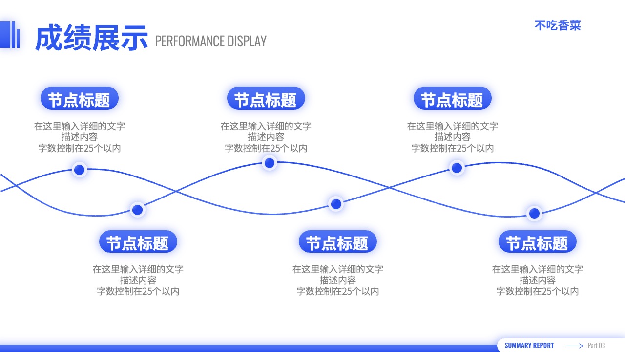 打工人：成绩展示与节点标题PPT模板免费下载