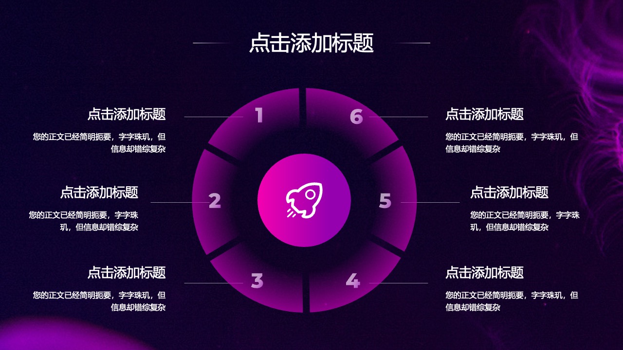 信息组织与标题重要性PPT模板免费下载
