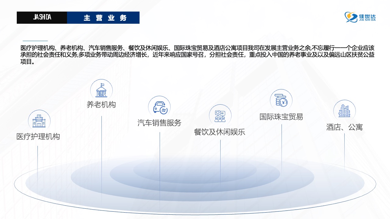 古塔养老机构：养老服务与医疗合作的典范PPT模板免费下载