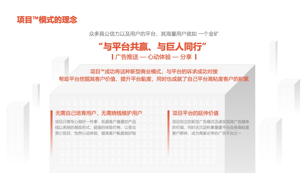 项目简介与招商难点分析PPT模板免费下载