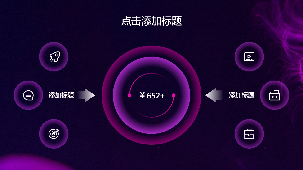 产品定价策略与标题添加提示PPT模板免费下载