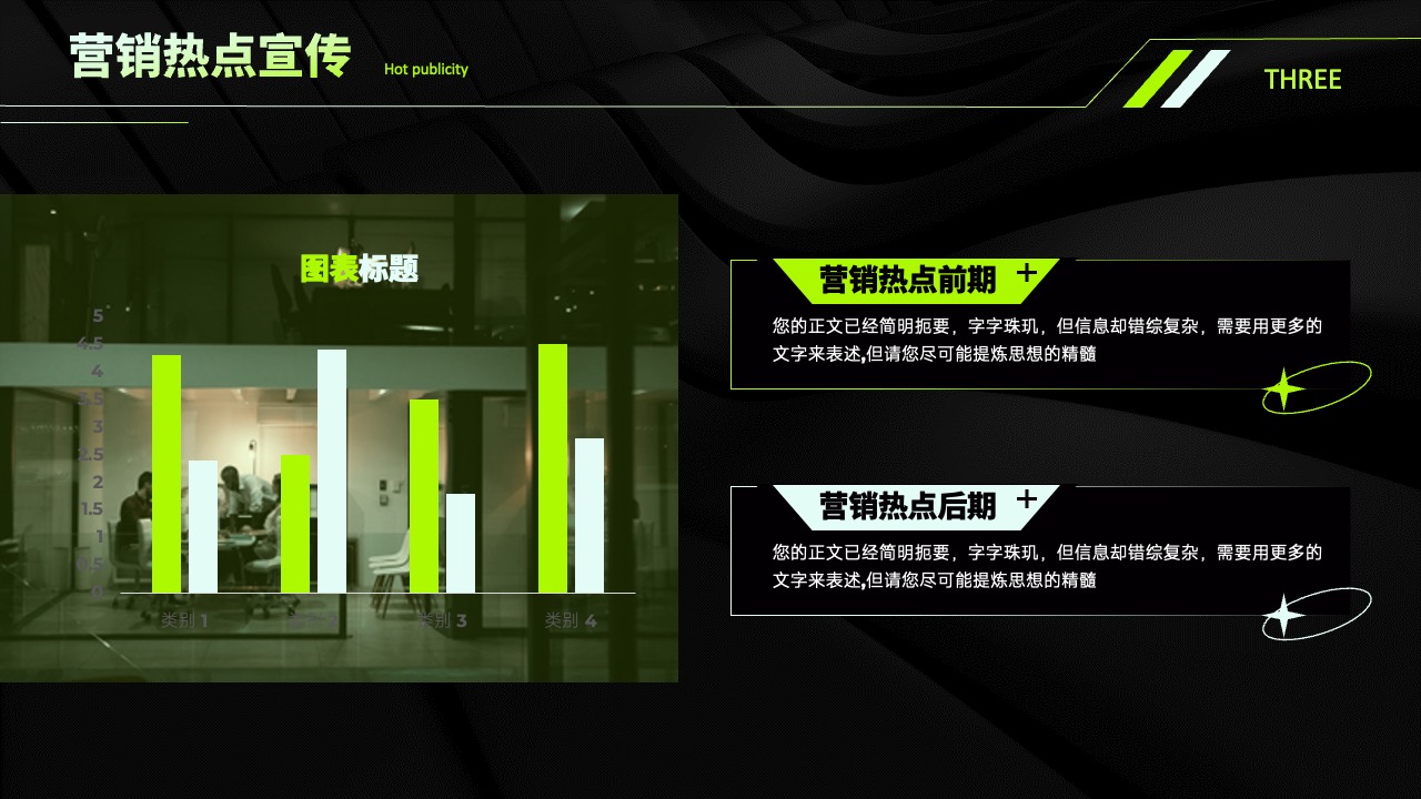 营销热点宣传：前期与后期要点PPT模板免费下载