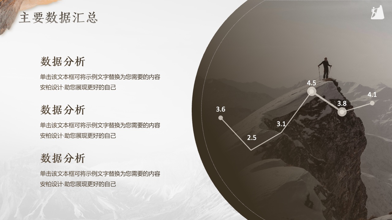 数据分析与设计提升概述PPT模板免费下载