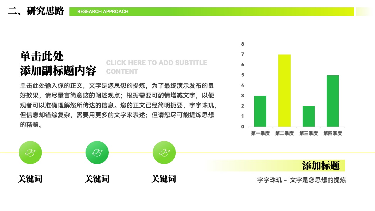 研究思路阐述：清晰逻辑与要点提炼PPT模板免费下载