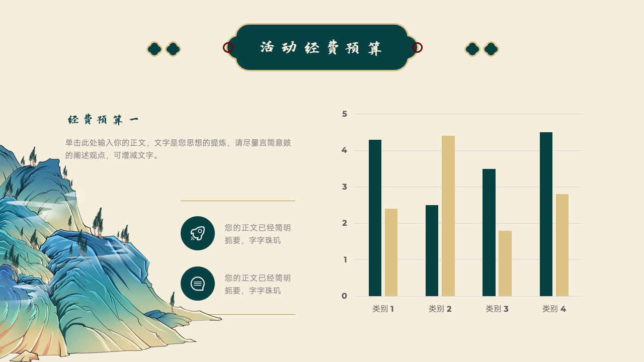 2024年活动经费预算与成本控制PPT模板免费下载