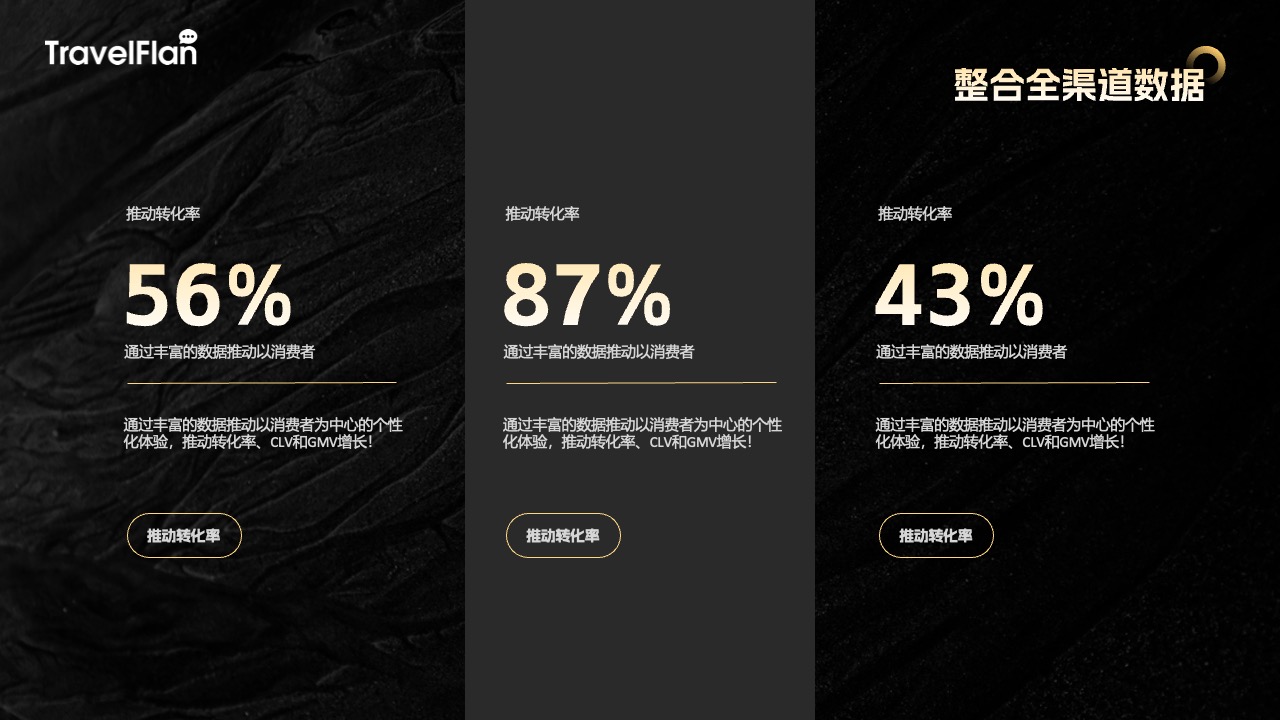 用户个性化体验与差异化营销PPT模板免费下载