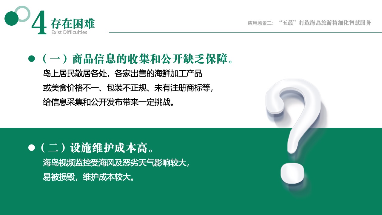 海岛旅游智慧服务的挑战与机遇PPT模板免费下载