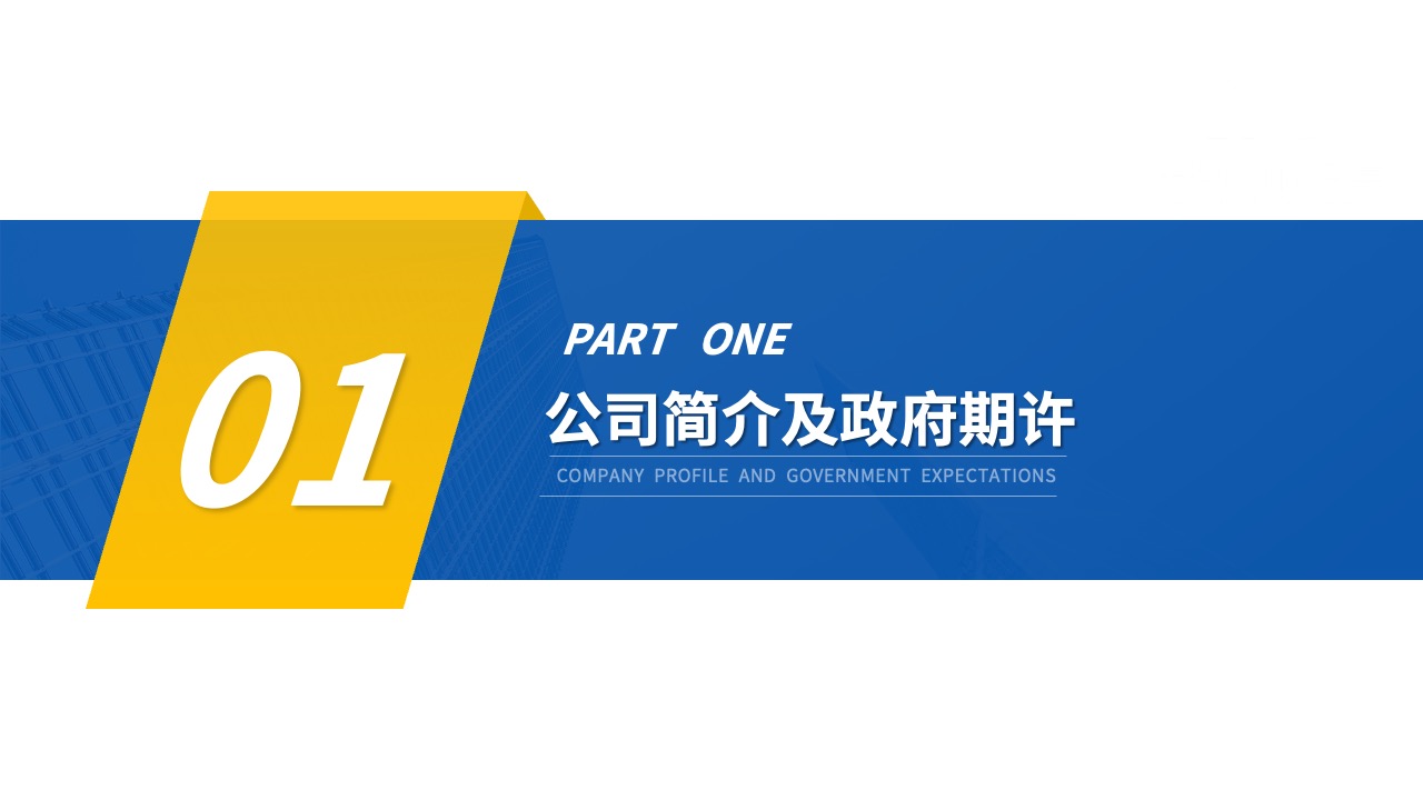 PPT模板  公司企业集团项目介绍ppt模板